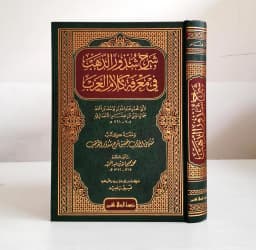 Jual Kitab Syarah Syudzuru Dzahab Skema Muassasah Alresalah Syarh Syuzuru Zahab Ibnu Hisyam al Anshari | شرح شذور الذهب ومعه منتهى الأرب Impor Original di Toko Kitab Alresalah
